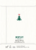 Custom Seed Packet: Merry Christmas Reindeer Norway Spruce Tree Seed Favor Gift Tag - Bentley Seeds