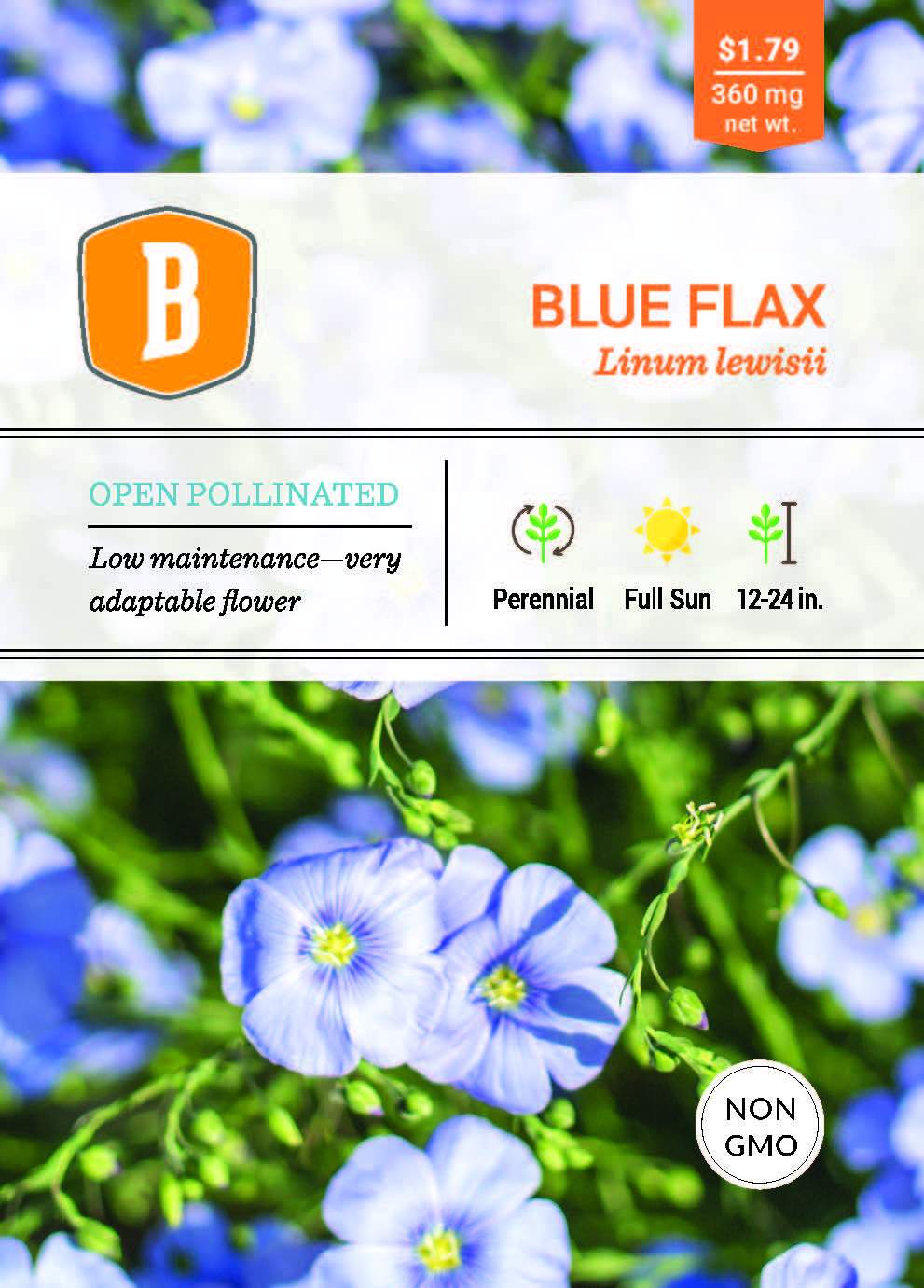 Blue Flax Seed - Bentley Seeds