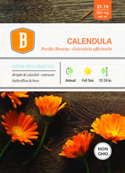 Calendula seed packet