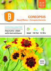 Coreopsis flower seeds