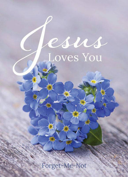 "Jesus Loves You" Forget Me Not Seed Favor - Bentley Seeds