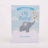 "Oh Baby! It's a Boy! (Elephant)" Baby Shower Seed Favor - Bentley Seeds