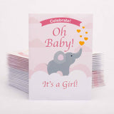 "Oh Baby! It's a Girl! (Elephant)" Baby Shower Seed Favor - Bentley Seeds