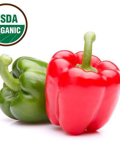 Organic Bell Pepper Seeds seed packet