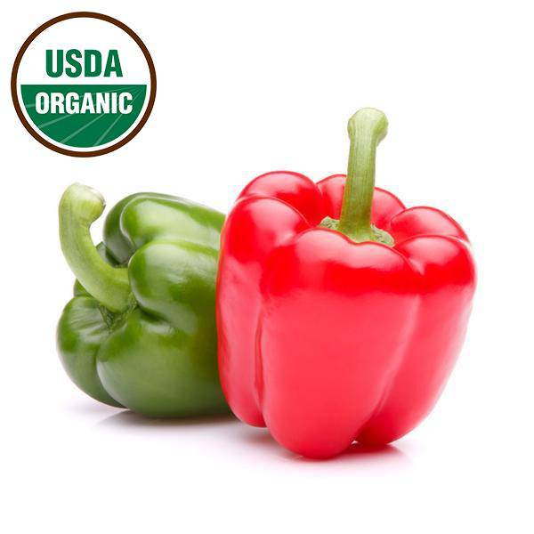 Organic Bell Pepper Seeds seed packet
