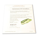 Organic Cucumber Seeds - Marketmore 76 - Bentley Seeds