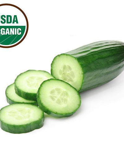 Organic Cucumber Seeds seed packet