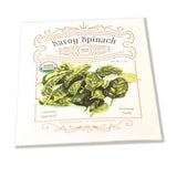 Organic Spinach Seeds - Bloomsdale Savoy - Bentley Seeds