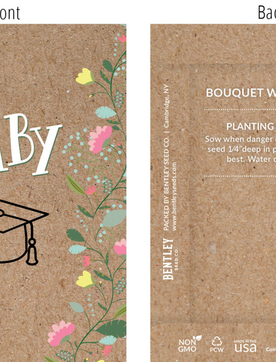 Customizable Seed Packets flower seeds
