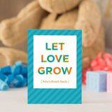 "Let Love Grow" Baby's Breath Seed Favor - Bentley Seeds