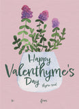 Happy Valenthyme's Day Thyme Favor Valentine Seed Packets - Bentley Seeds