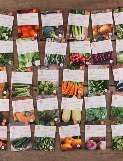 Top 40 Vegetable & Herb Seed Packets flower seeds