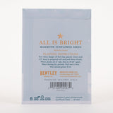 All is Bright Polar Bear Gift Tag - Mammoth Sunflower Seed Packets - Holiday or Christmas Gifting - Non-GMO - Bentley Seeds