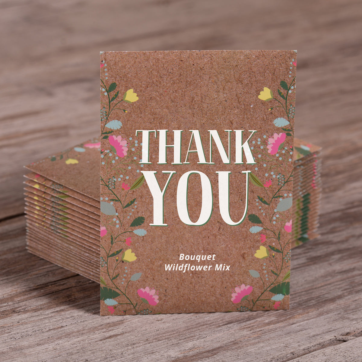 Thank You Natural Brown seed packet