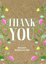 Thank You Natural Brown seed packet